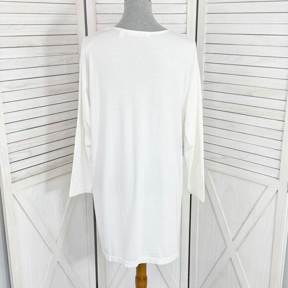 Victoria’s Secret Vintage Capricorn Astrology Cotton Nightshirt White Small - Picture 4 of 11